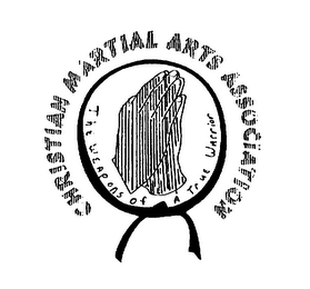 CHRISTIAN MARTIAL ARTS ASSOCIATION THE WEAPONS OF A TRUE WARRIOR logo