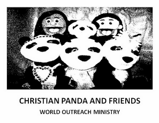 CHRISTIAN PANDA AND FRIENDS WORLD OUTREACH MINISTRY logo