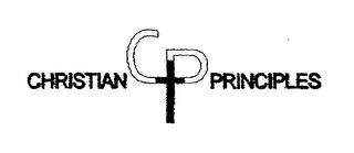 CHRISTIAN PRINCIPLES CP logo