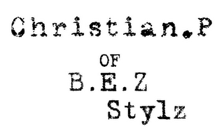 CHRISTIAN.P OF B.E.Z STYLZ logo