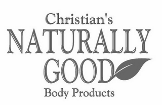 CHRISTIAN'S NATURALLY GOOD BODY PRODUCTS logo