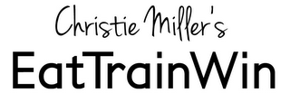 CHRISTIE MILLER'S EATTRAINWIN logo
