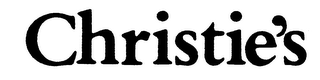 CHRISTIE'S logo