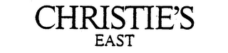 CHRISTIE'S EAST logo