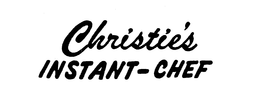 CHRISTIE'S INSTANT-CHEF logo