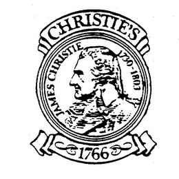 CHRISTIE'S JAMES CHRISTIE 1730-1803 1766 logo