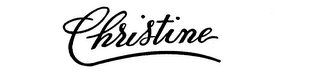 CHRISTINE logo