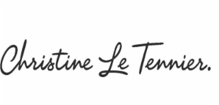 CHRISTINE LE TENNIER. logo