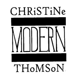 CHRISTINE MODERN THOMSON logo