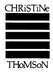 CHRISTINE THOMSON logo