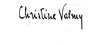 CHRISTINE VALMY logo