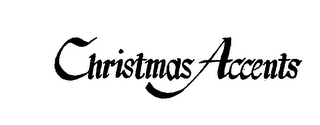 CHRISTMAS ACCENTS logo