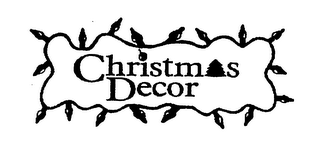 CHRISTMAS DECOR logo