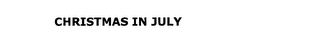 CHRISTMAS IN JULY logo