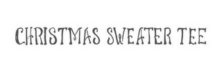 CHRISTMAS SWEATER TEE logo