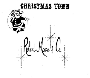 CHRISTMAS TOWN ROBERT MOORE & CO. logo