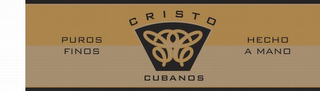 CHRISTO CUBANOS PUROS FINOS HECHO A MANO logo
