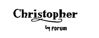 CHRISTOPHER BY FORUM logo