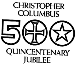 CHRISTOPHER COLUMBUS 500 QUINCENTENARY JUBILEE logo