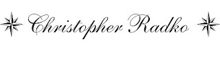 CHRISTOPHER RADKO logo