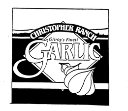 CHRISTOPHER RANCH GILROY'S FINEST GARLIC logo