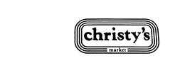 CHRISTY'S MARKET logo