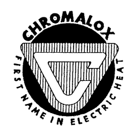CHROMALOX FIRST NAME IN ELECTRIC HEAT logo