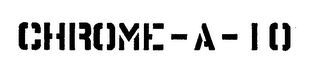 CHROME-A-10 logo