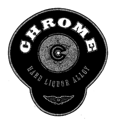 CHROME HARD LIQUOR ALLOY logo