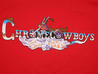 CHROMECOWBOYS LIVE LONG RIDE HARD logo