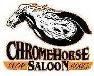 CHROMEHORSE SLOP HOUSE SALOON logo