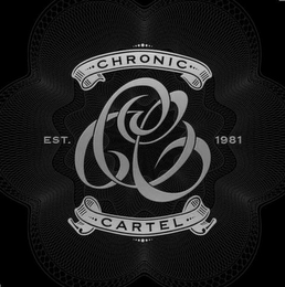 CHRONIC CARTEL CC EST. 1981 logo