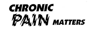CHRONIC PAIN MATTERS logo