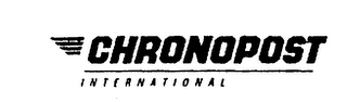 CHRONOPOST INTERNATIONAL logo