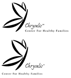 CHRYSALIS CENTER FOR HEALTHY FAMILIES logo