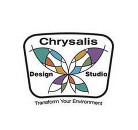 CHRYSALIS DESIGN STUDIO TRANSFORM YOUR ENVIRONMENT logo