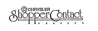 CHRYSLER SHOPPER CONTACT PROCESS logo