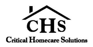 CHS CRITICAL HOMECARE SOLUTIONS logo