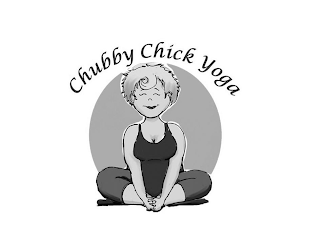 CHUBBY CHICK YOGA logo