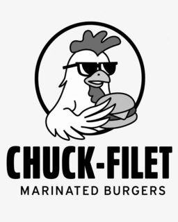 CHUCK-FILET MARINATED BURGERS logo