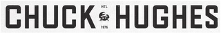 CHUCK HUGHES MTL 1976 logo