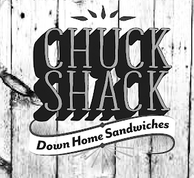 CHUCK SHACK DOWN HOME SANDWICHES logo