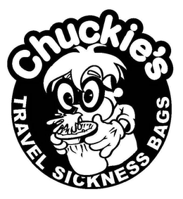 CHUCKIE'S TRAVEL SICKNESS BAGS logo