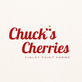 CHUCK'S CHERRIES FINLEY POINT FARMS logo