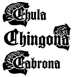 CHULA CHINGONA CABRONA logo