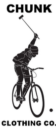 CHUNK CLOTHING CO., logo