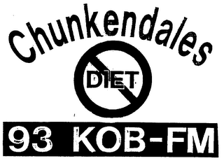 CHUNKENDALES DIET 93 KOB-FM logo