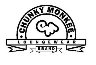 · CHUNKY MONKEE · CM LOUNGEWEAR BRAND logo