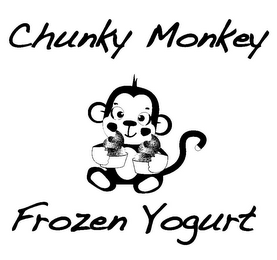 CHUNKY MONKEY FROZEN YOGURT logo