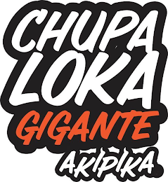 CHUPA LOKA GIGANTE AKIPIKA logo